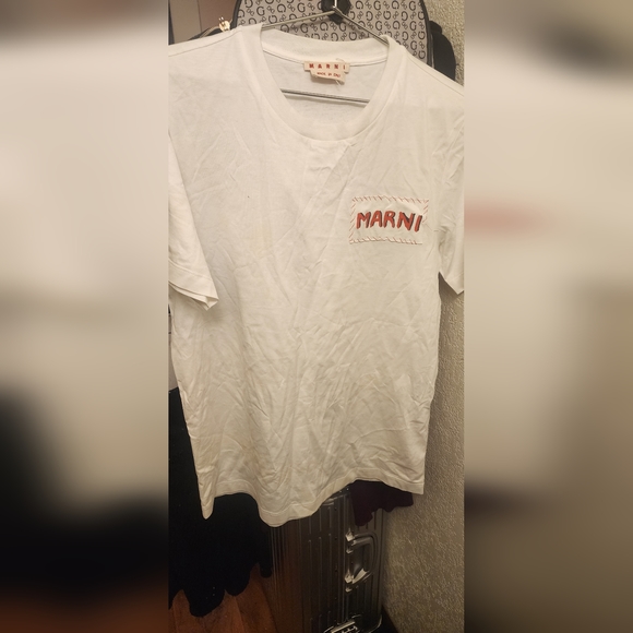 MARNI Mens White TSHIRT *(NWOT)* - Picture 4 of 5